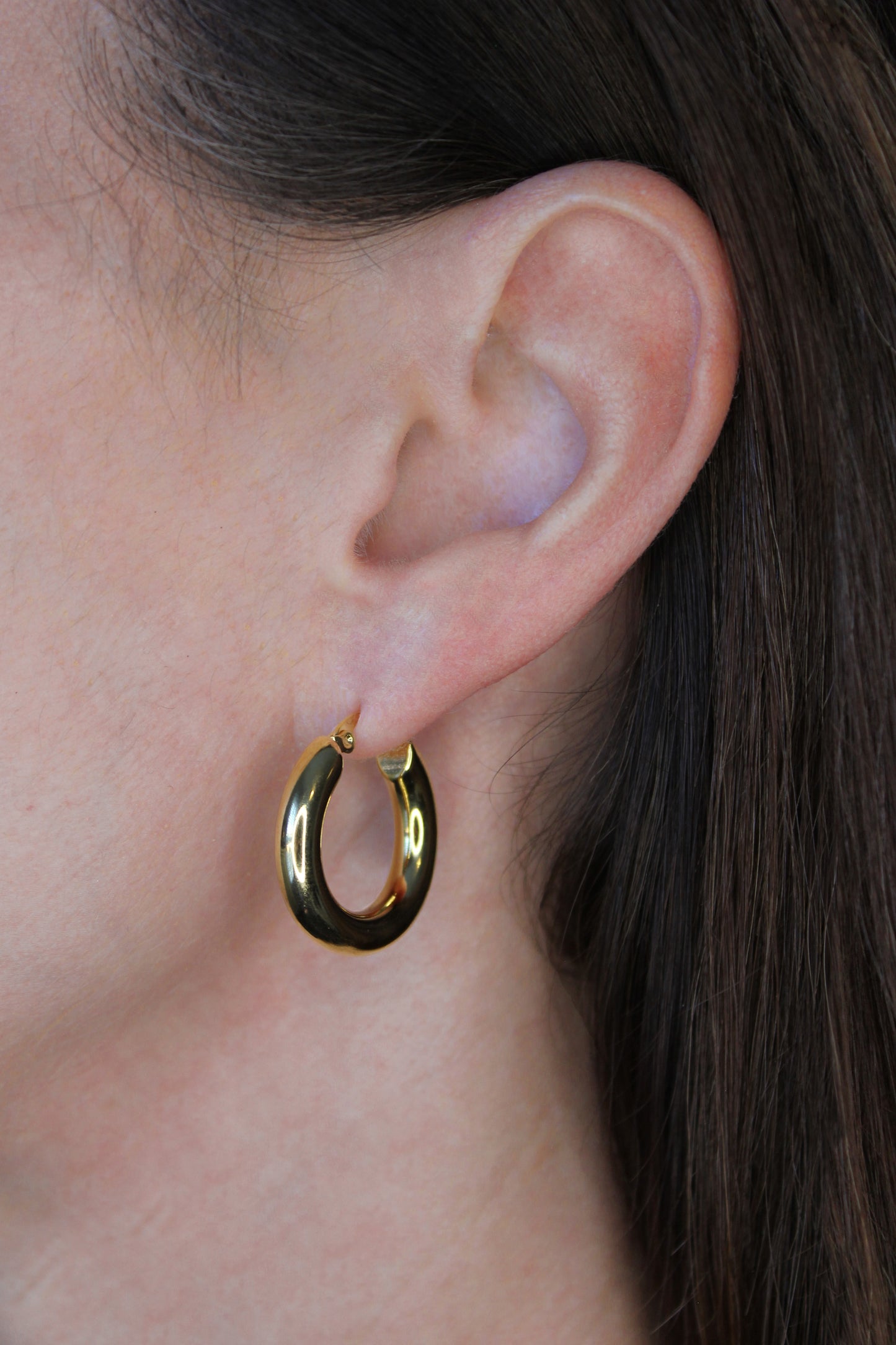 HAILEY MEDIUM HOOP EARRINGS