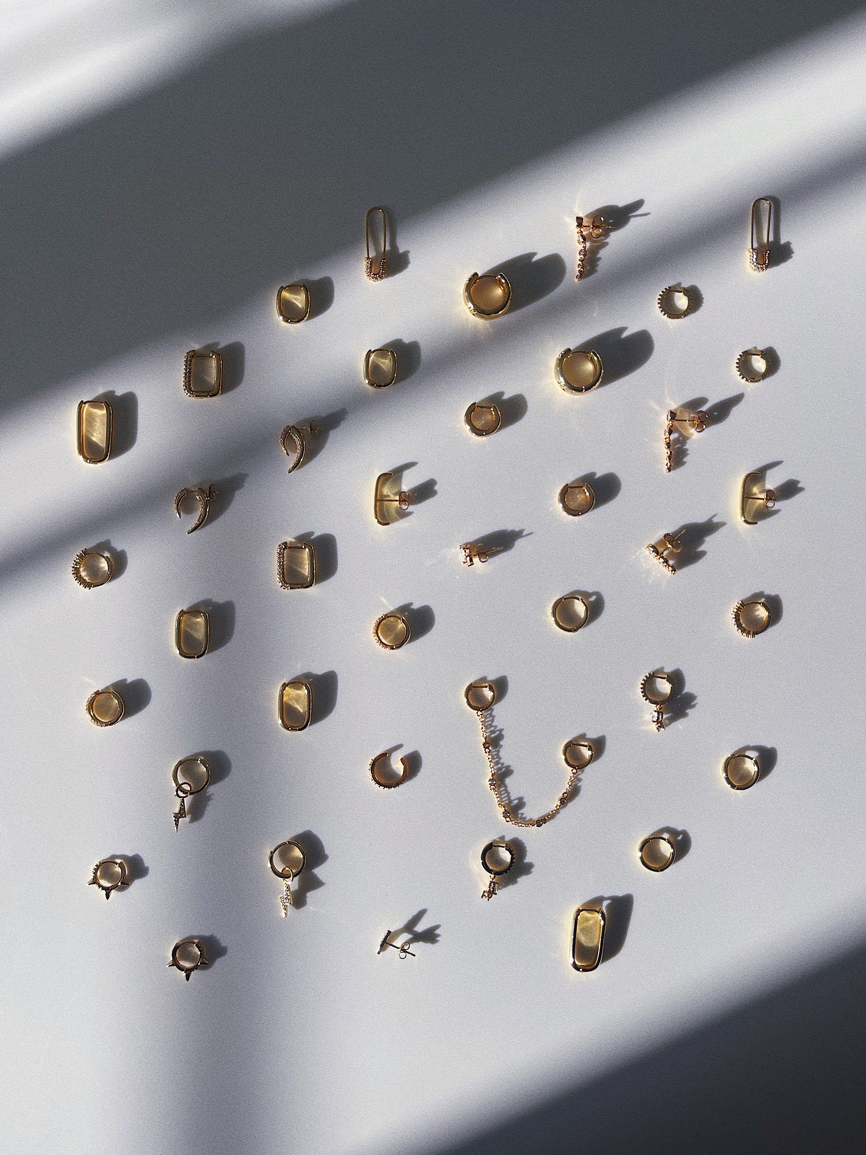 STAKD Jewellery | 18k Gold and Sterling Silver Earring Stack Sets
