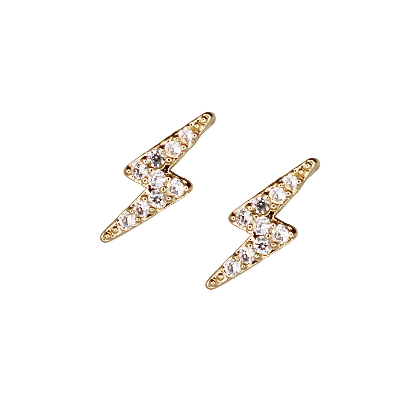 ELEKTRA STUD EARRINGS GOLD