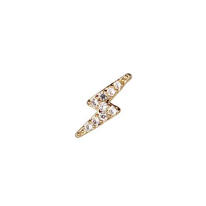 ELEKTRA STUD EARRINGS GOLD