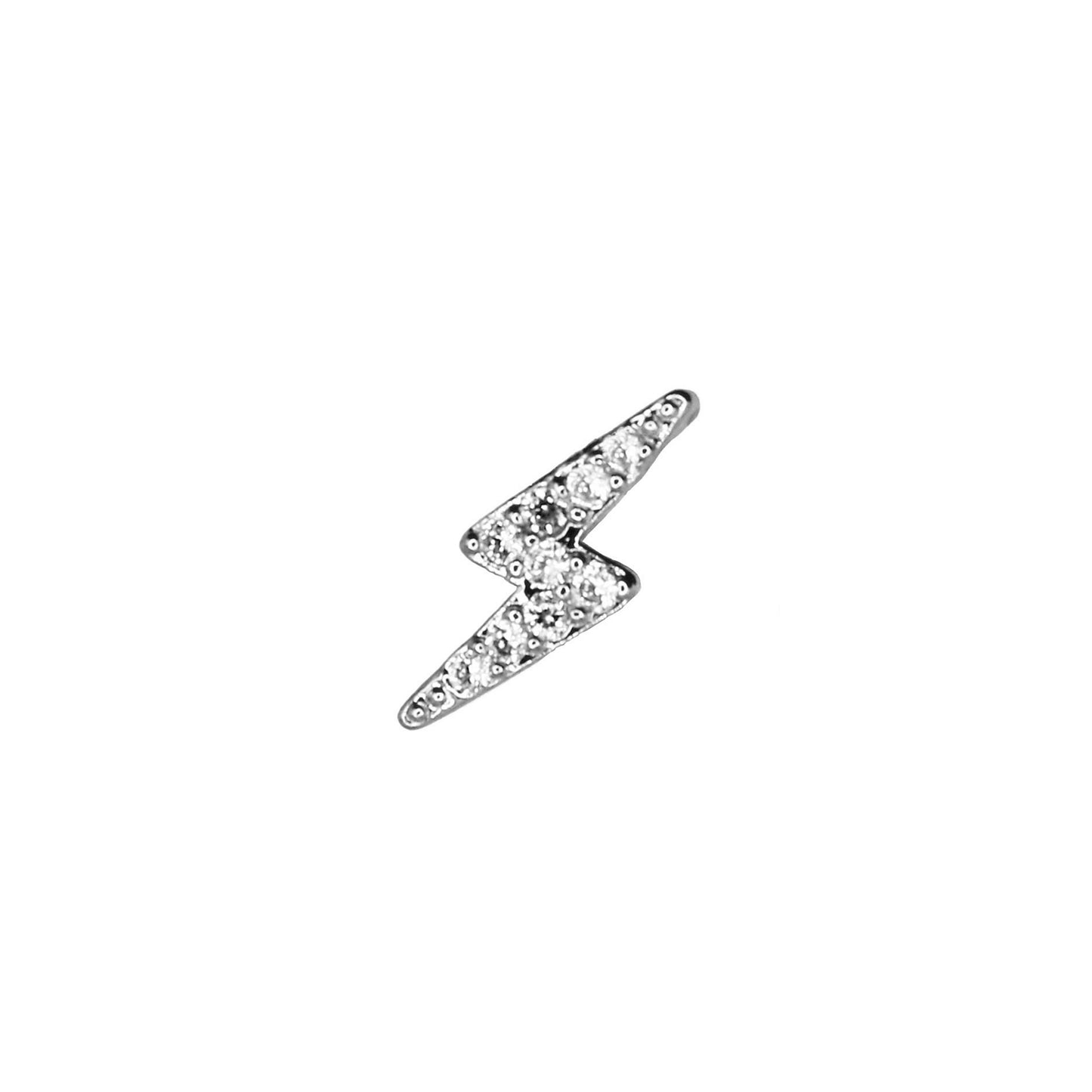ELEKTRA STUD EARRINGS SILVER