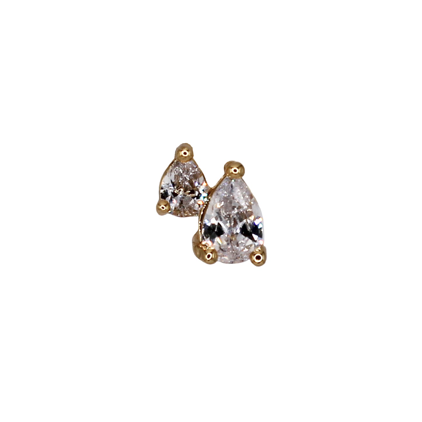 GIGI STUD EARRINGS GOLD