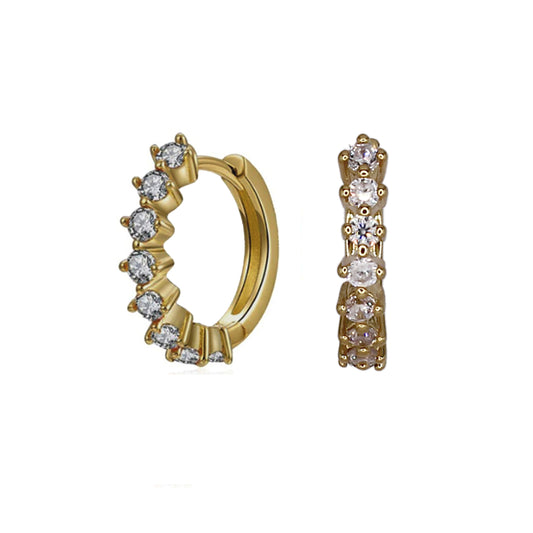 PHAEDRA HUGGIE HOOP EARRINGS