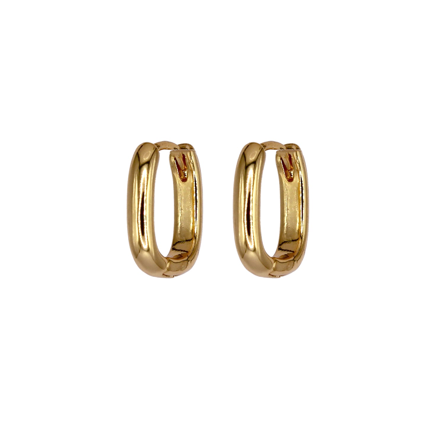 ALEXA SMALL HOOP EARRINGS GOLD