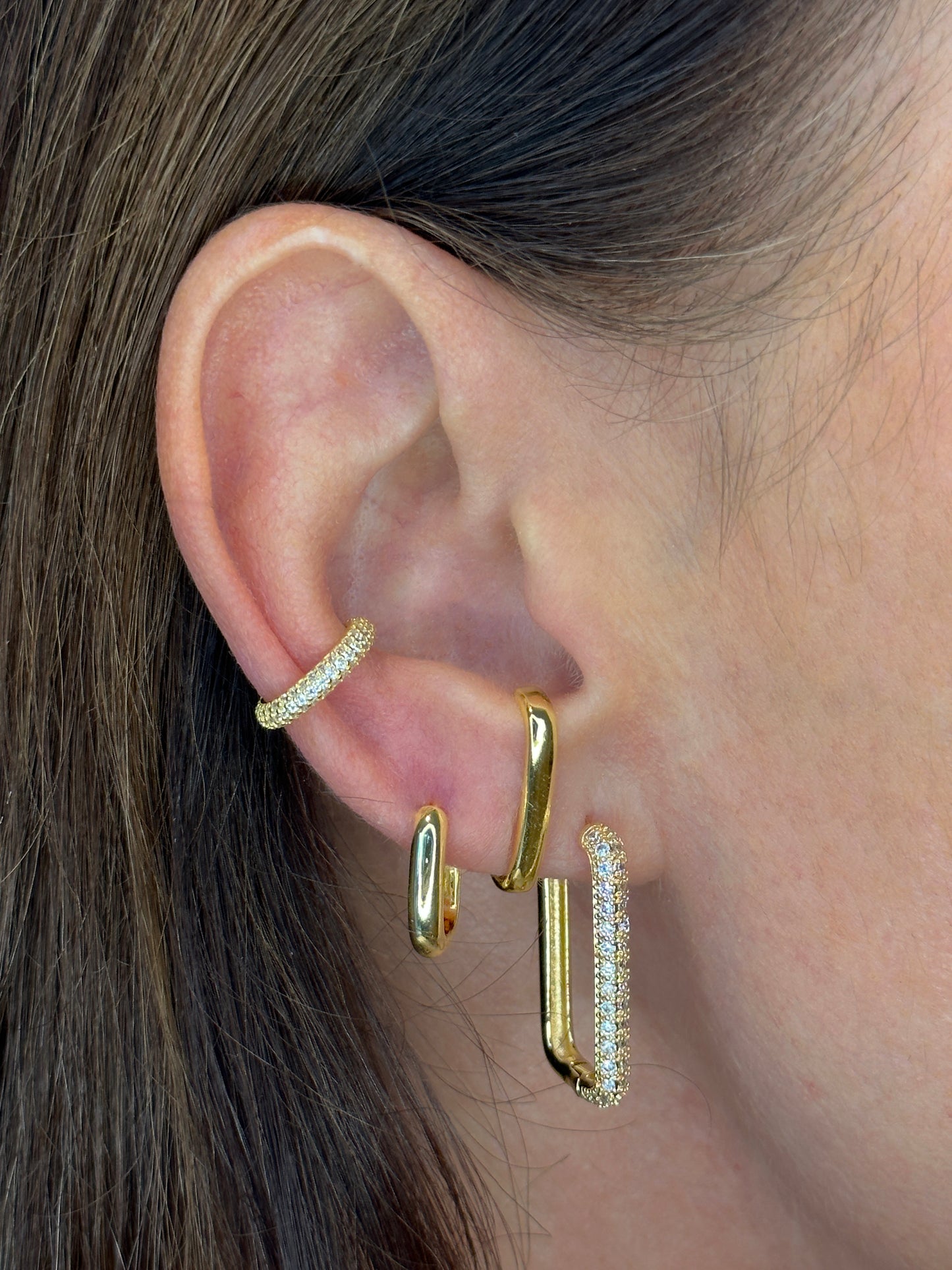 ALI HOOP EARRINGS GOLD