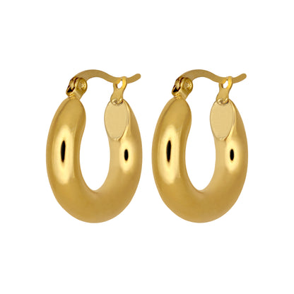 HAILEY SMALL HOOP EARRINGS