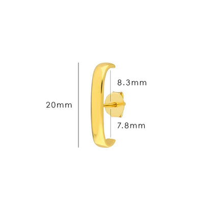 HARPER EAR CUFF EARRING GOLD
