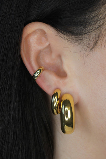 ZOE EARRING STACK SET IN GOLD